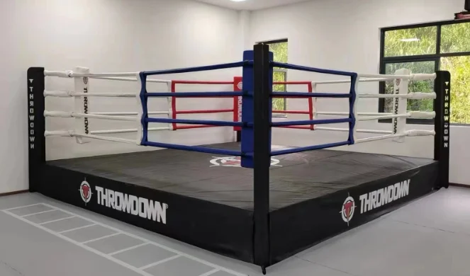 Customer Logo Fighting MMA Cage Octagon Canvas Cover Boxing Ring