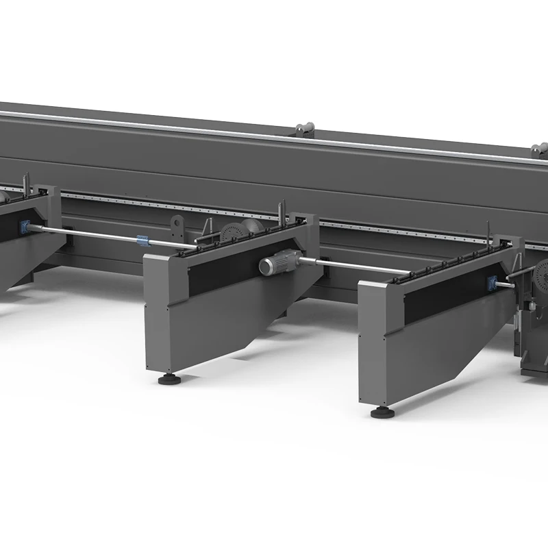 JQ Laser Square  Pipe Cut Three Chuck Fiber Laser Profile Tube Cutting Machine With Auto Loader