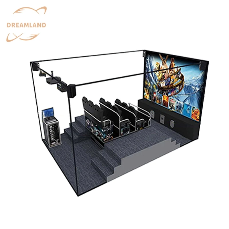 Dreamland VR захватывающие американские горки кинотеатр тематический парк 3D 4D 5D 7D 9D 12D