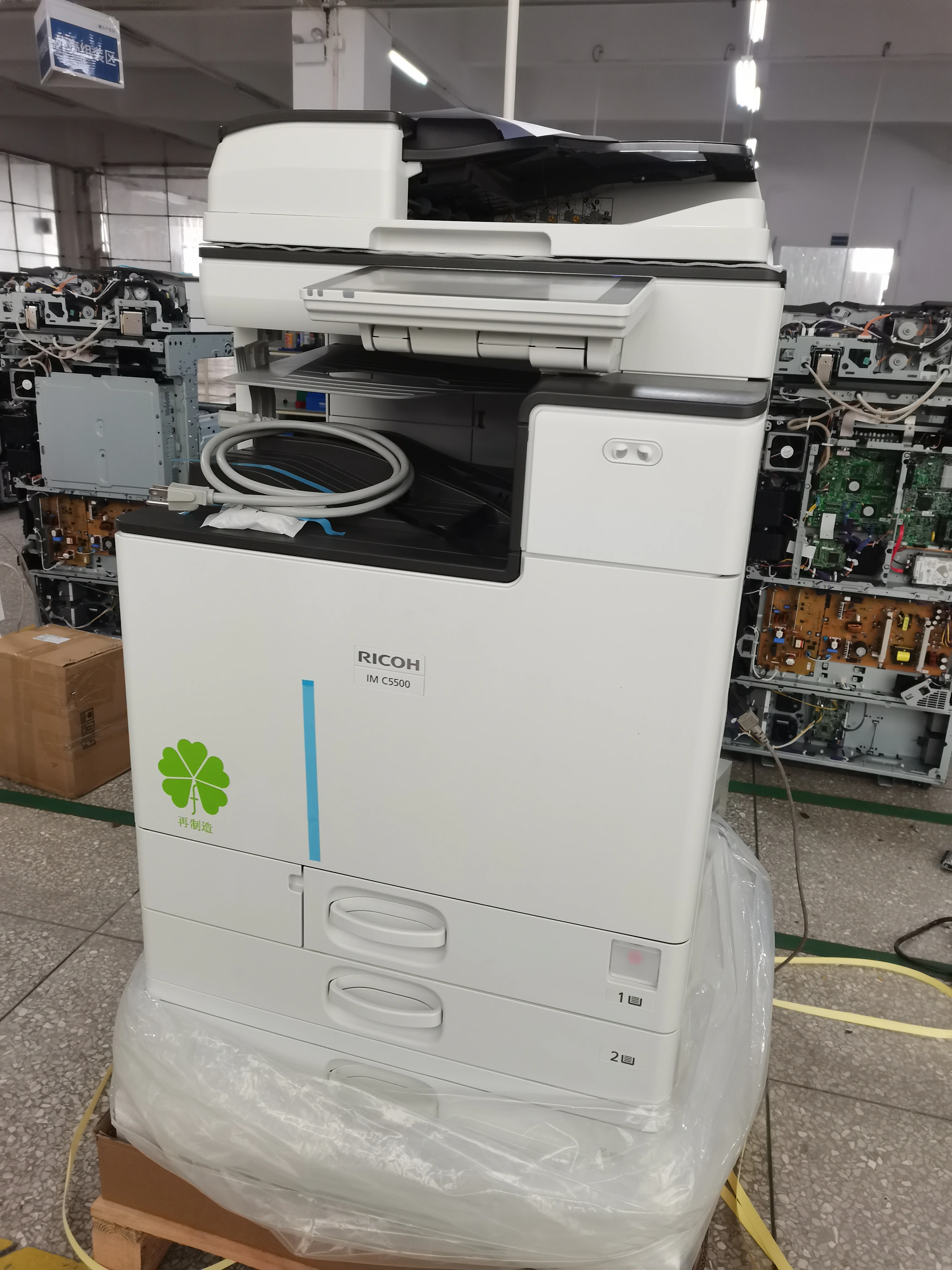 Новая модель IMC5500 Многофункциональный копировальный аппарат цифровой дубликатор для официального восстановленного цветного принтера Ricoh