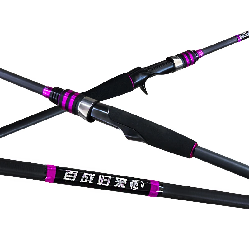 2021 hot 2.1m/2.28m high carbon Casting/Spinning fishing rod soft solid rod slightly lure rod Derived return