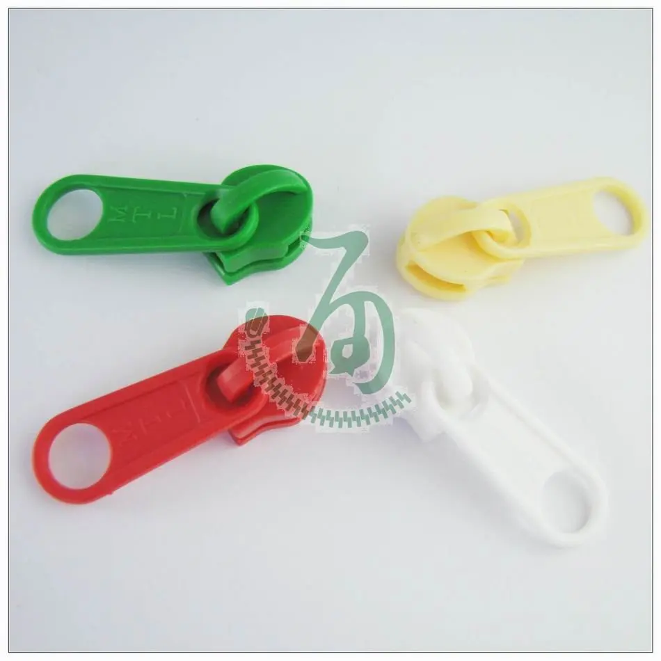 
Variety color optional plastic zipper head waterproof zipper slider 