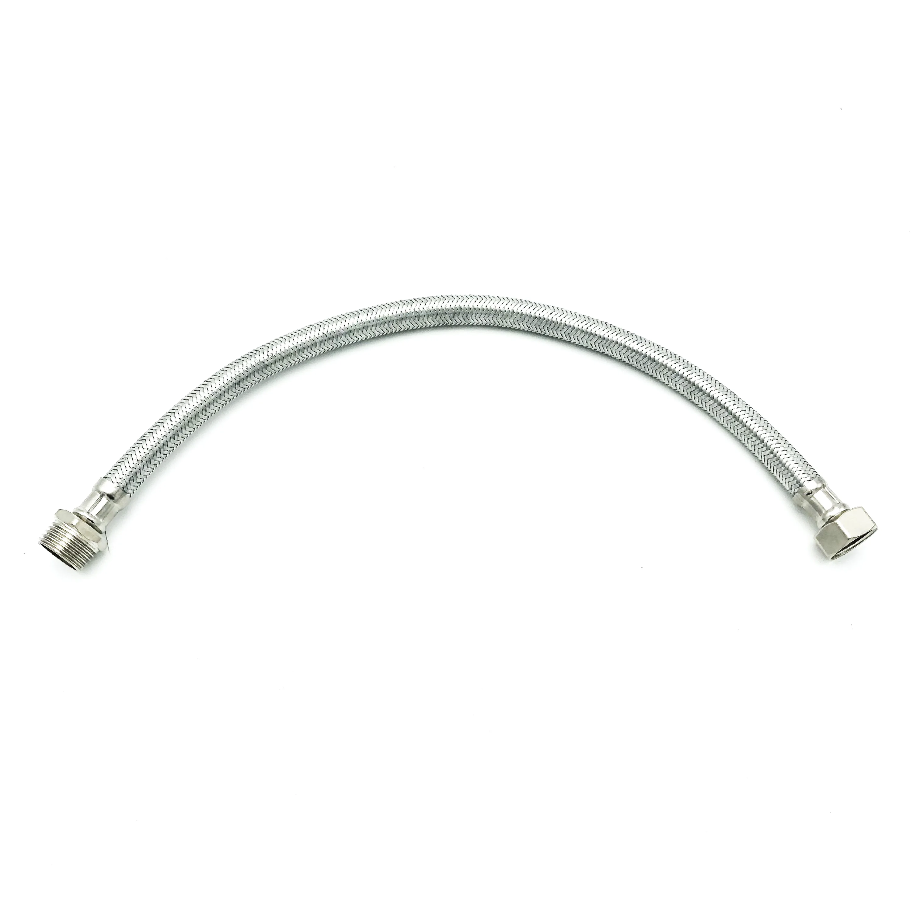 Высокое качество оплеткой из нержавеющей стали гибкий шланг Туалет гибкий шланг