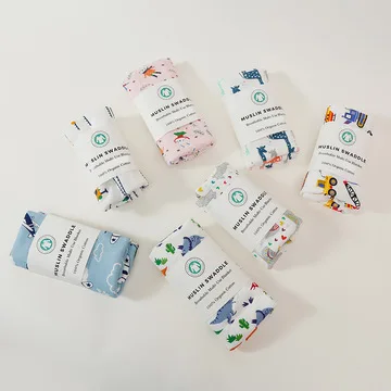 Верхняя одежда для новорожденных 100% органический хлопок детская Пеленка одеяло пеленальная Противоударная Джерси хлопковые детские пеленки