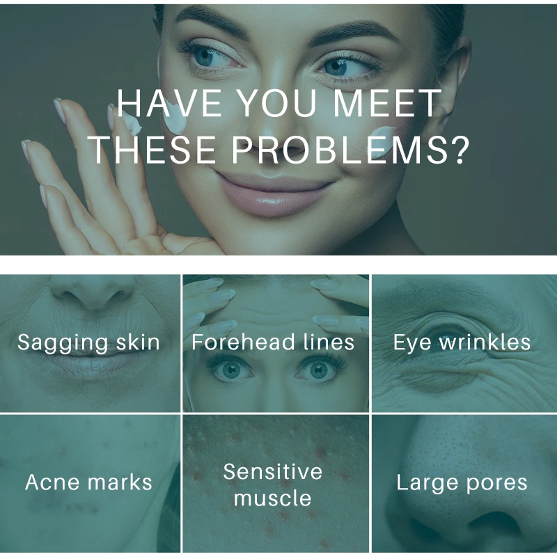 100% Natural Organic Face Essence Set Acne Removal Anti Wrinkle Anti-aging Ferulic Acid Nicotinamide Collagen Vitamin C Serum