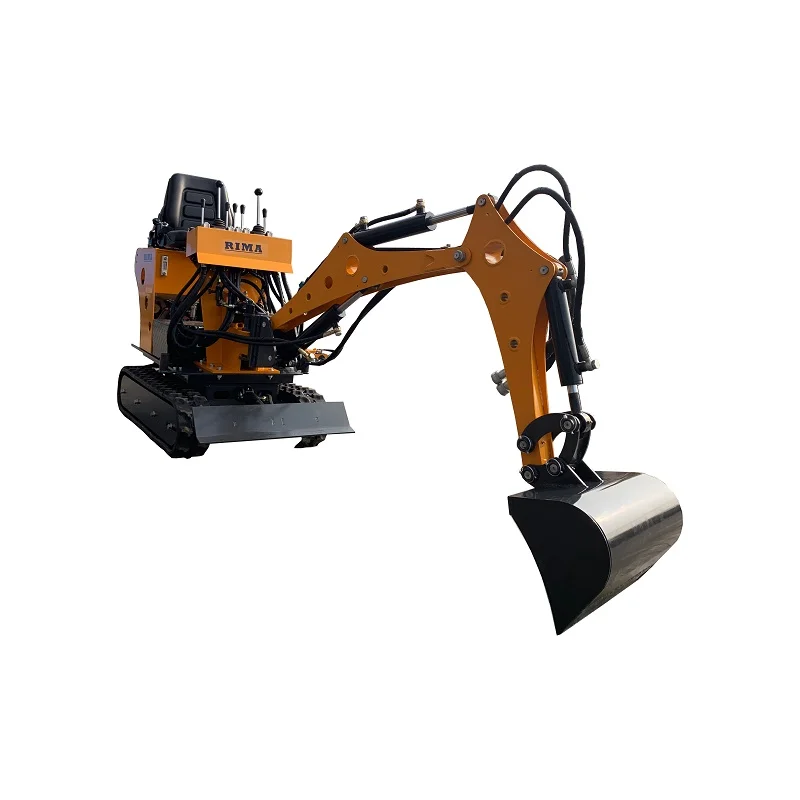 China Made 0.7T Mini excavator Crawler Excavator with gasoline engine
