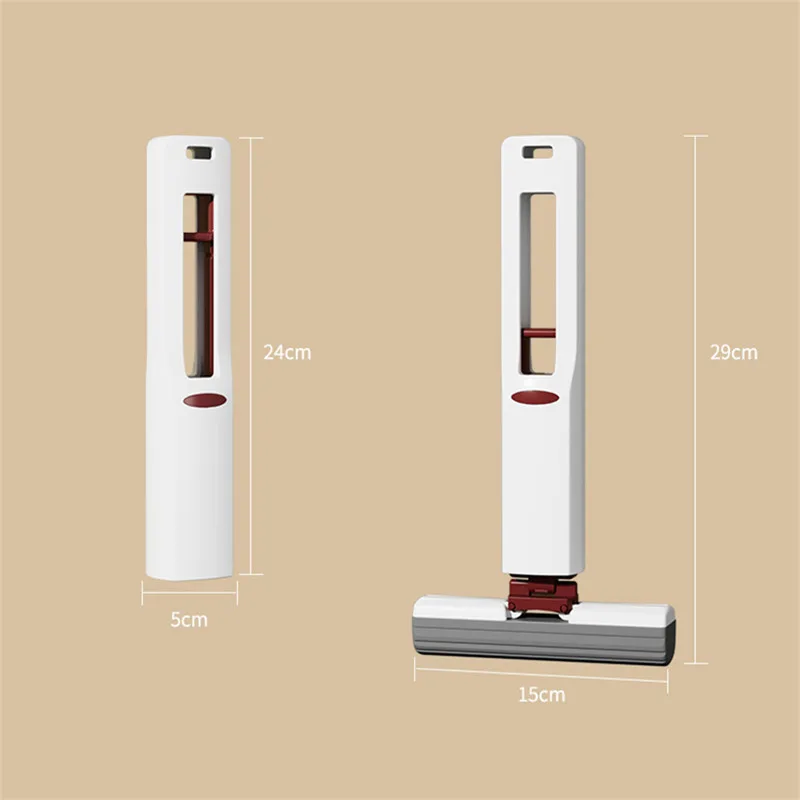 New Top seller Ningbo Home Accessories Living Portable Mini Mop Easy to Store Hidden Powerful Absorbent Mop Kitchen Sponge Mop