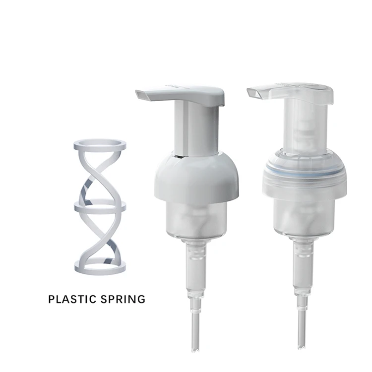 Wholesale All Plastic ECO-Friendly No Metal 40/400 Foam Pump Dispenser For Hand Wash Could Match Bottles null