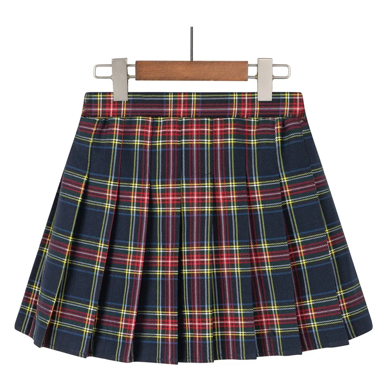 Skirts For Girls Summer Kids Plaid Uniform School Skirt Designs