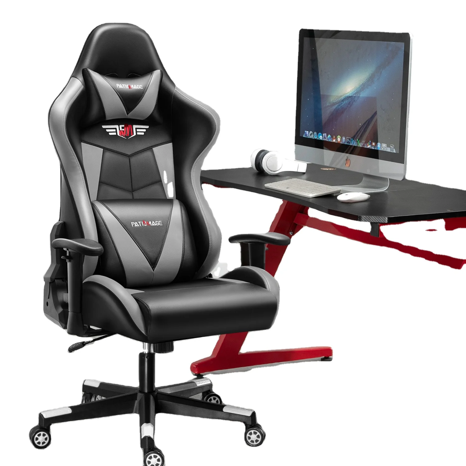 
Factory direct sales latest design Factory Price Cheap Custom Logo Fashion racing office Gaming Chair 