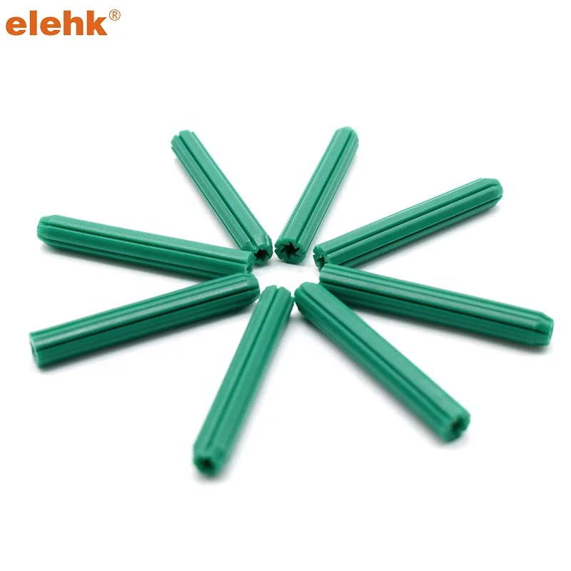 Anchor Wall Plug Plastic Expandable Green Anchor Wall Plug Anchors Expansion Plug Pe Plastic