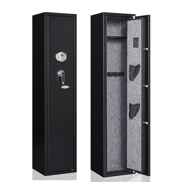 Kaer Biometric Fingerprint Gun Safe Gun Safe Cabinet Security Box  For Rifle