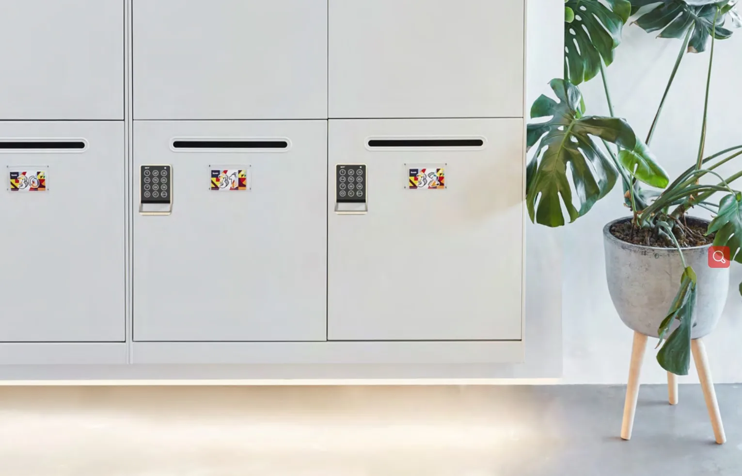 Gym digital magnetic metal cabinet door lock keypad door lock