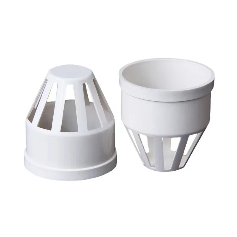 Прямая поставка Dn110 PVC-U дренажный дышащий колпачок ПВХ фитинги концевые колпачки