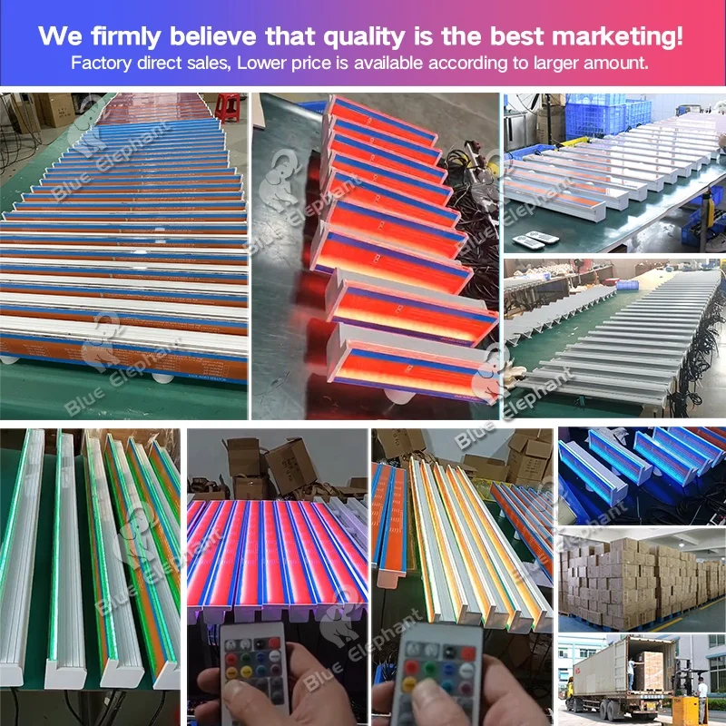 Rgb Light Rectangular Pool Water Waterfall Swimming Pool Cascade Water Blade Led Acrylic Waterfall With Stand-Alone Adapter