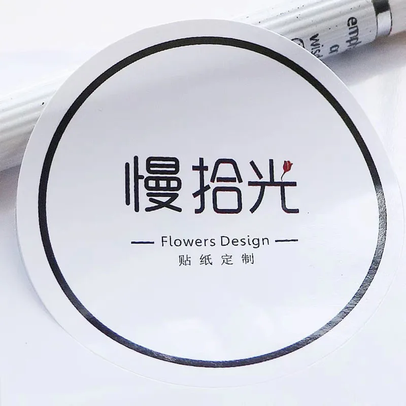 Strong Adhesive Custom Printing Rectangle Die Cut Paper Sticker Label Waterproof Vinyl Stickers With Logo