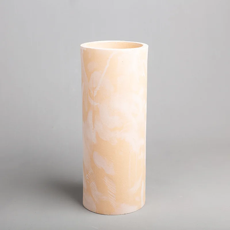 High-quality aluminium silicate ceramic straight tubes, high-temperature resistant sprue straight tubes, wholesale in batches