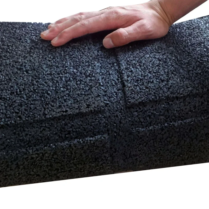 100*100cm Rubber Granules rubber tiles gym floor mats