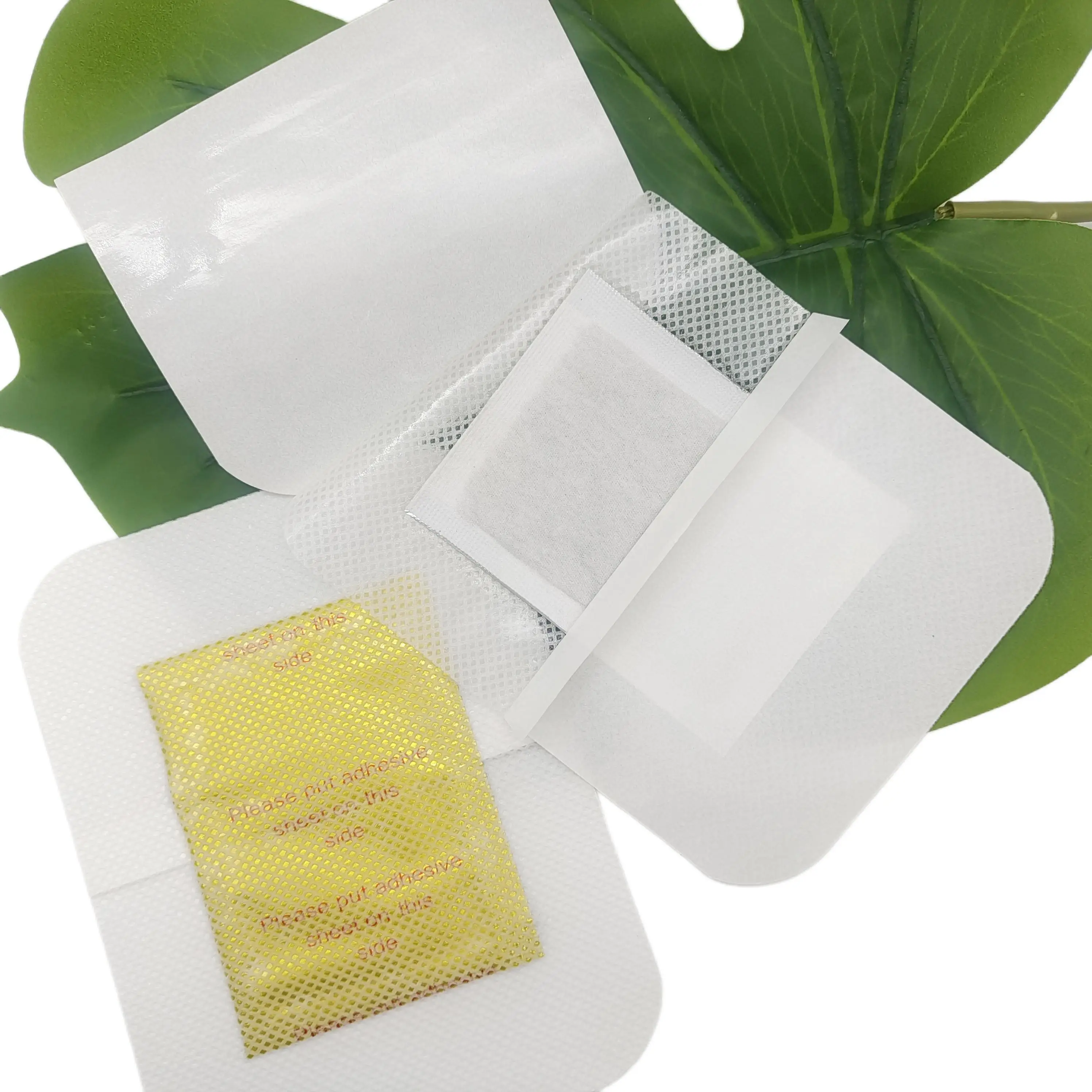 bamboo vinegar detox foot patch with adhesive is the best Chinese natural foot detox pad and detox foot patch