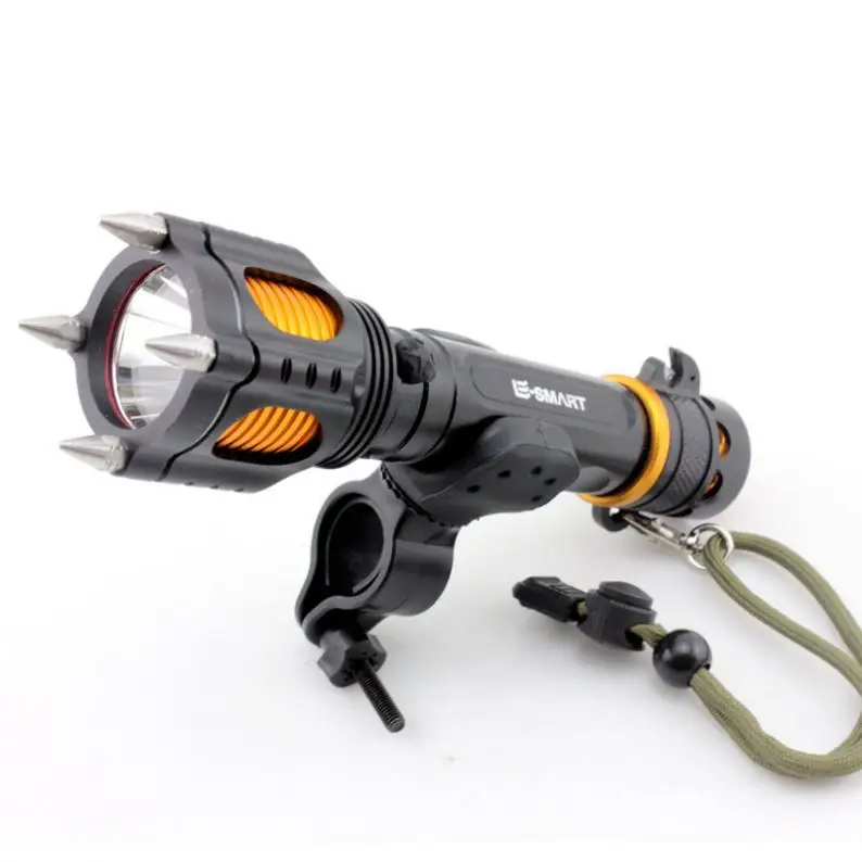 T6 Explosion-Proof Powerful Rechargeable Led Torch For Emergency Personal Defense Outdoor Tactical Flashlight
