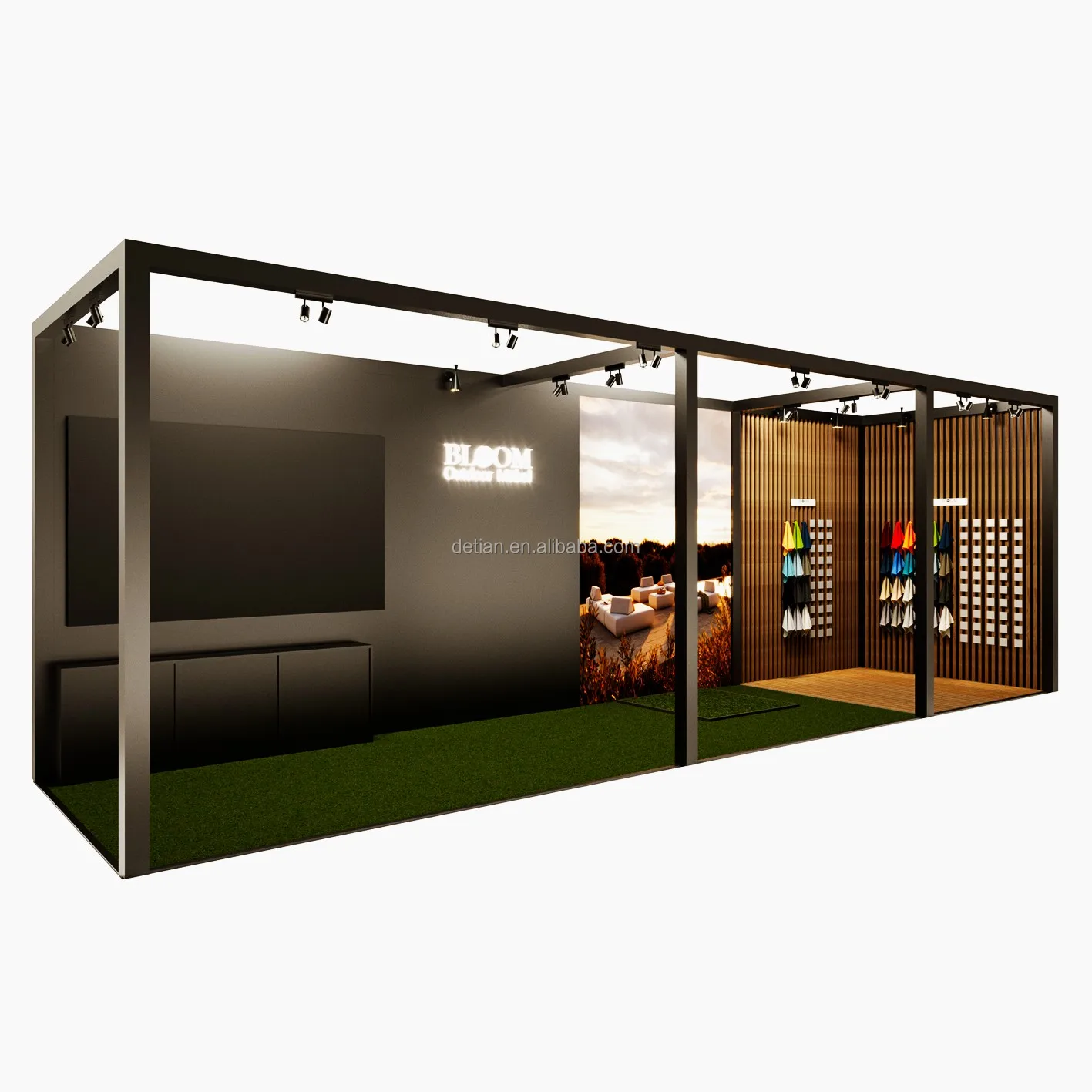 Professional and Attractive Exhibition Shell Scheme Exhibition Panel Exhibition Booth Partition Walls for Trade show and Fairs
