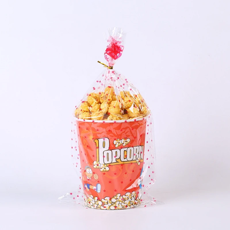 46oz paper popcorn cups for movie night disposable popcorn paper cups 32oz printing custom popcorn paper bucket