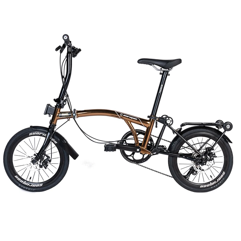 SUNRIMOON brom pton folding bike 16 inch  mint folding bike factory Folding Bike Frame Aluminum