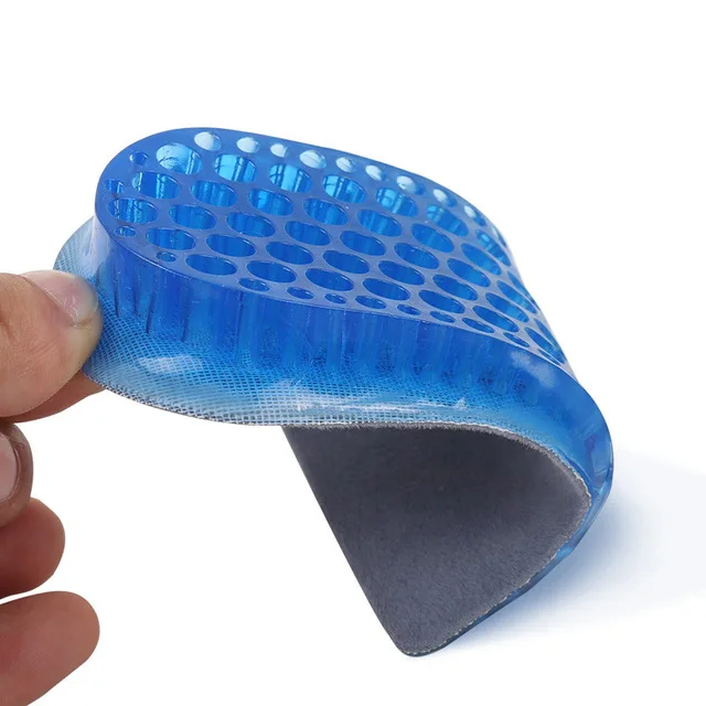 Hot Selling Gel 2 Layers 3.8cm Removable Shock Absorption Unisex Invisible Height Increase  TPR Heel Cushion Pad Insole