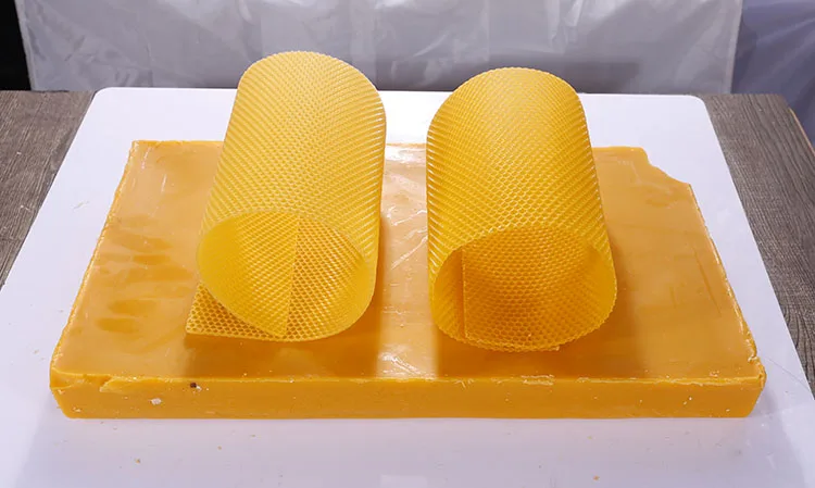 beeswax comb foundation sheets