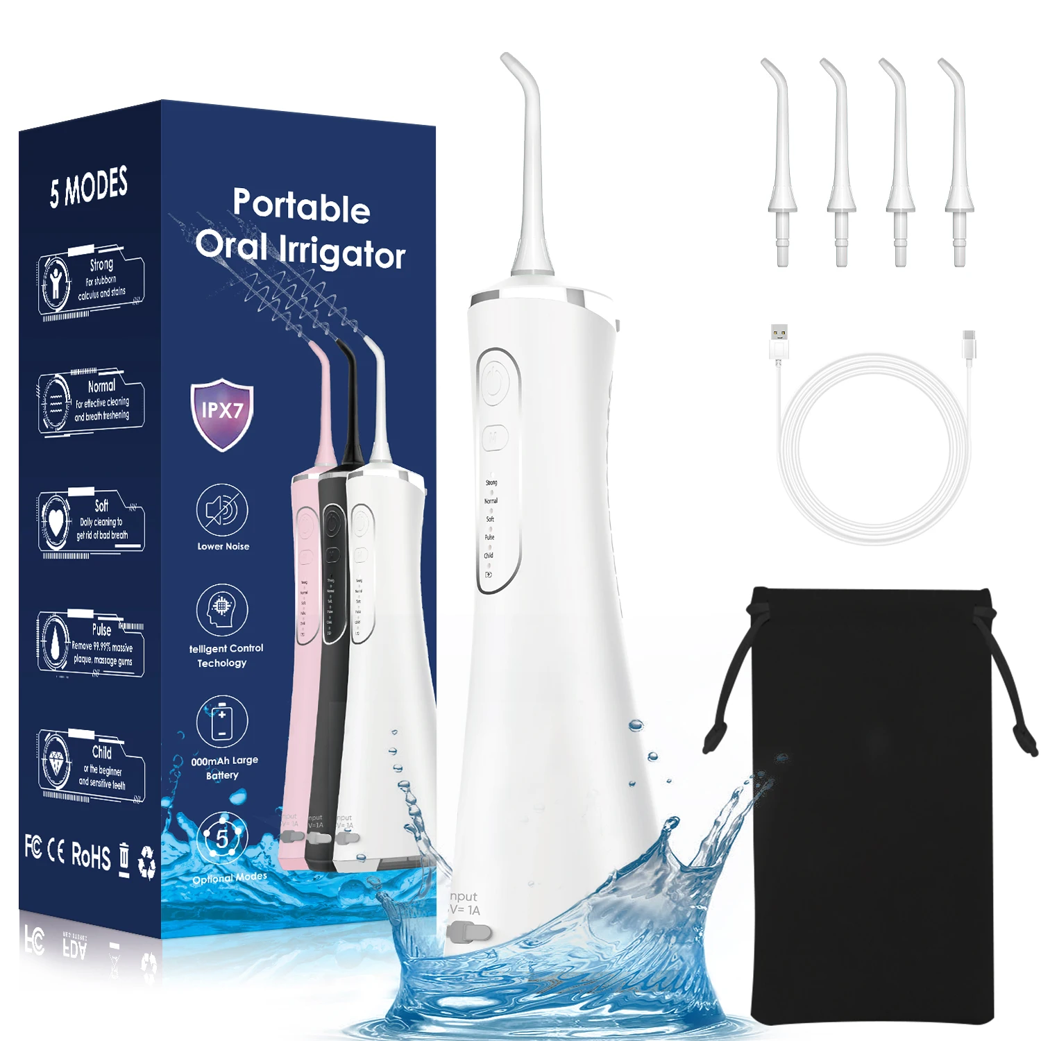 MADSAP Approved Manufacturer Bestselling Oral Irrigator Water Flosser for Deep Teeth Cleaning