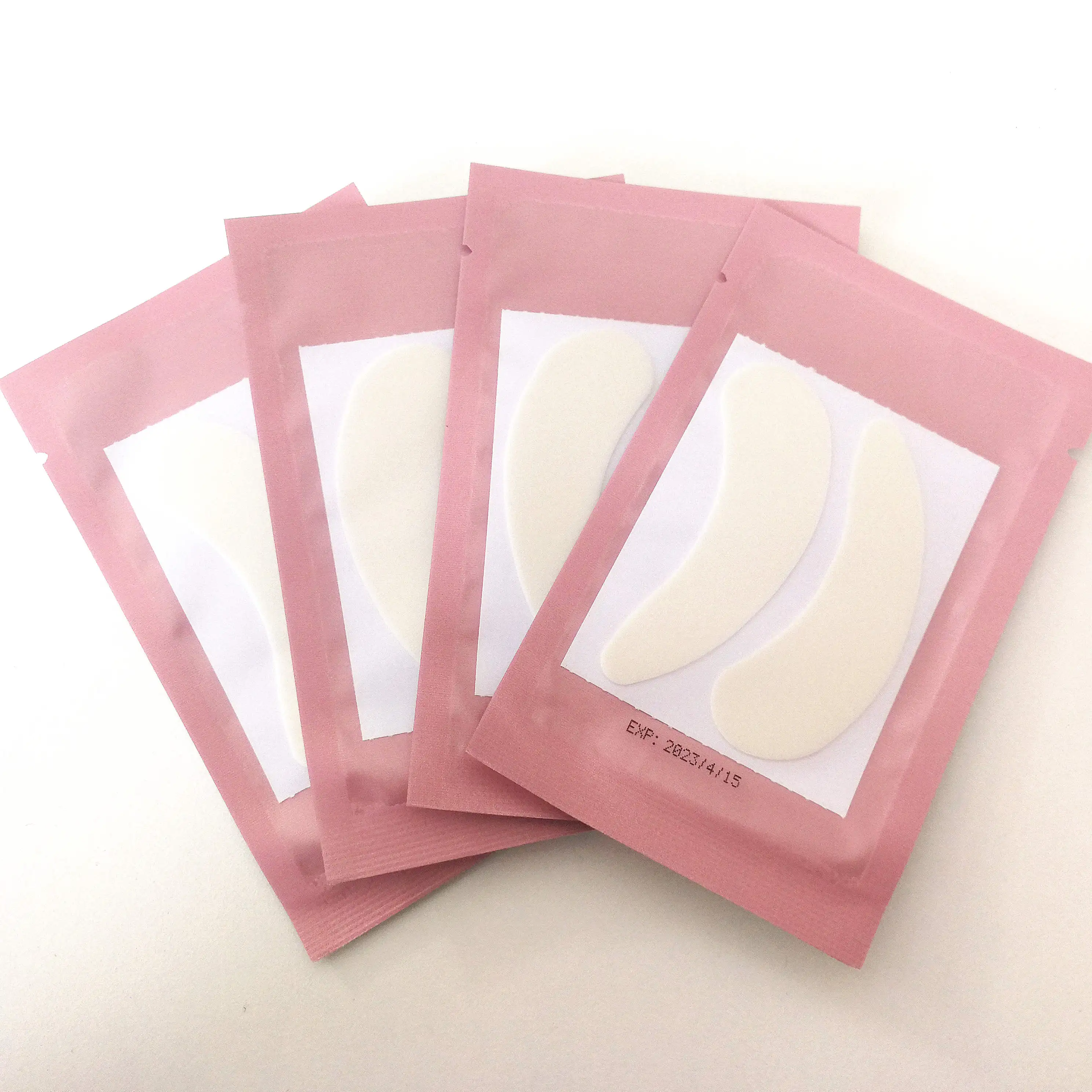 Private Label Custom foam tape eyepatch under eye pad For Eyelash Extension OEM microfoam gel Lash patch
