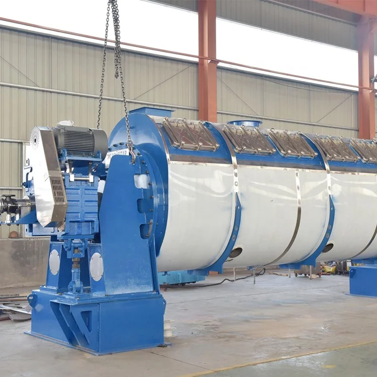 Промышленная большая непрерывная сушилка для рыбной муки технологической линии