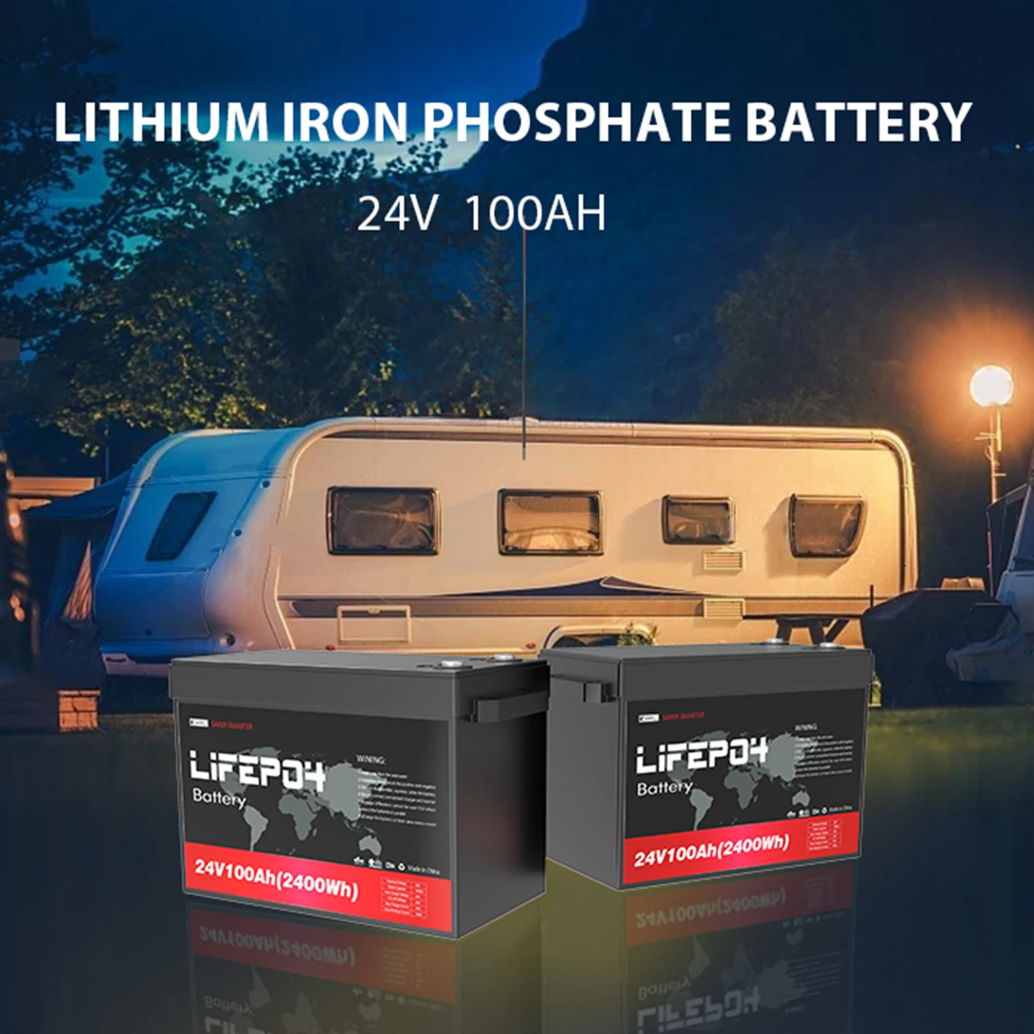 DERUN 12V 24V 100AH 200Ah Lifepo4 Lithium Ion Battery Pack BMS for Lithium Ion Battery Pack for Residential