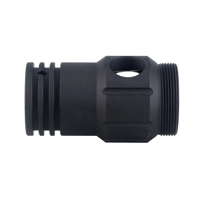 Высокоточные детали с ЧПУ, пескоструйная обработка и анодирование для объектива цифровой камеры, аксессуары для корпуса