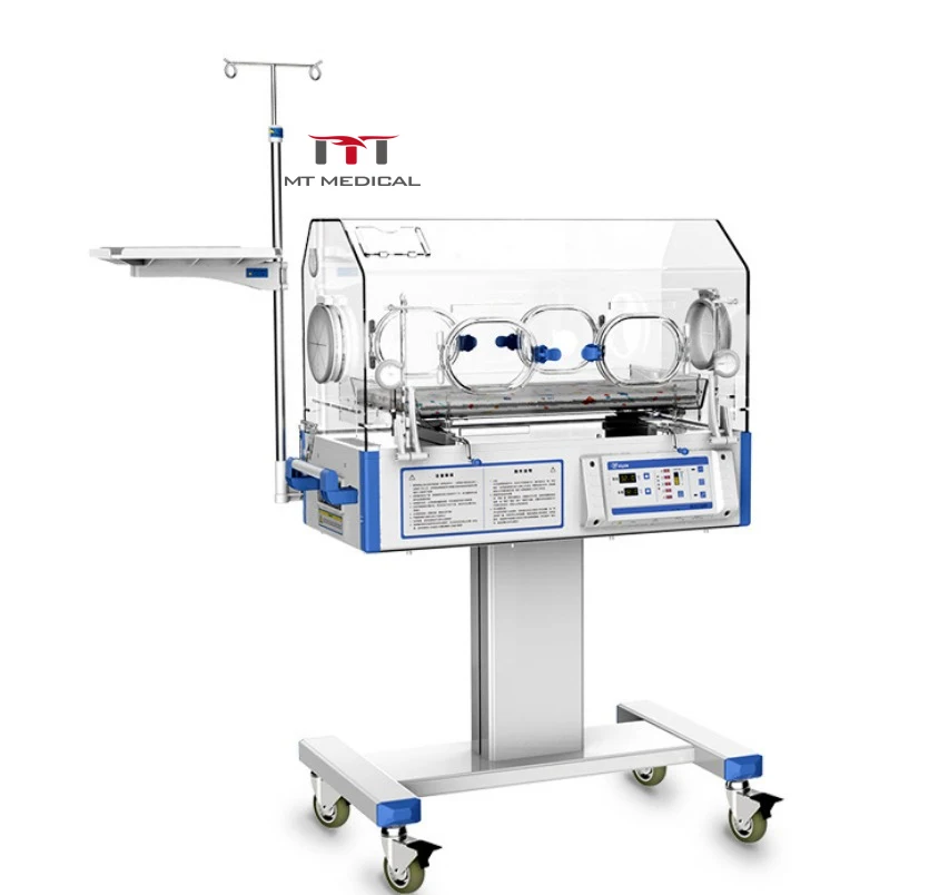 Cheap Hospital Emergency Equipment ICU Premature Newborn Baby Radiant Heater Transport Phototherapy Incubator