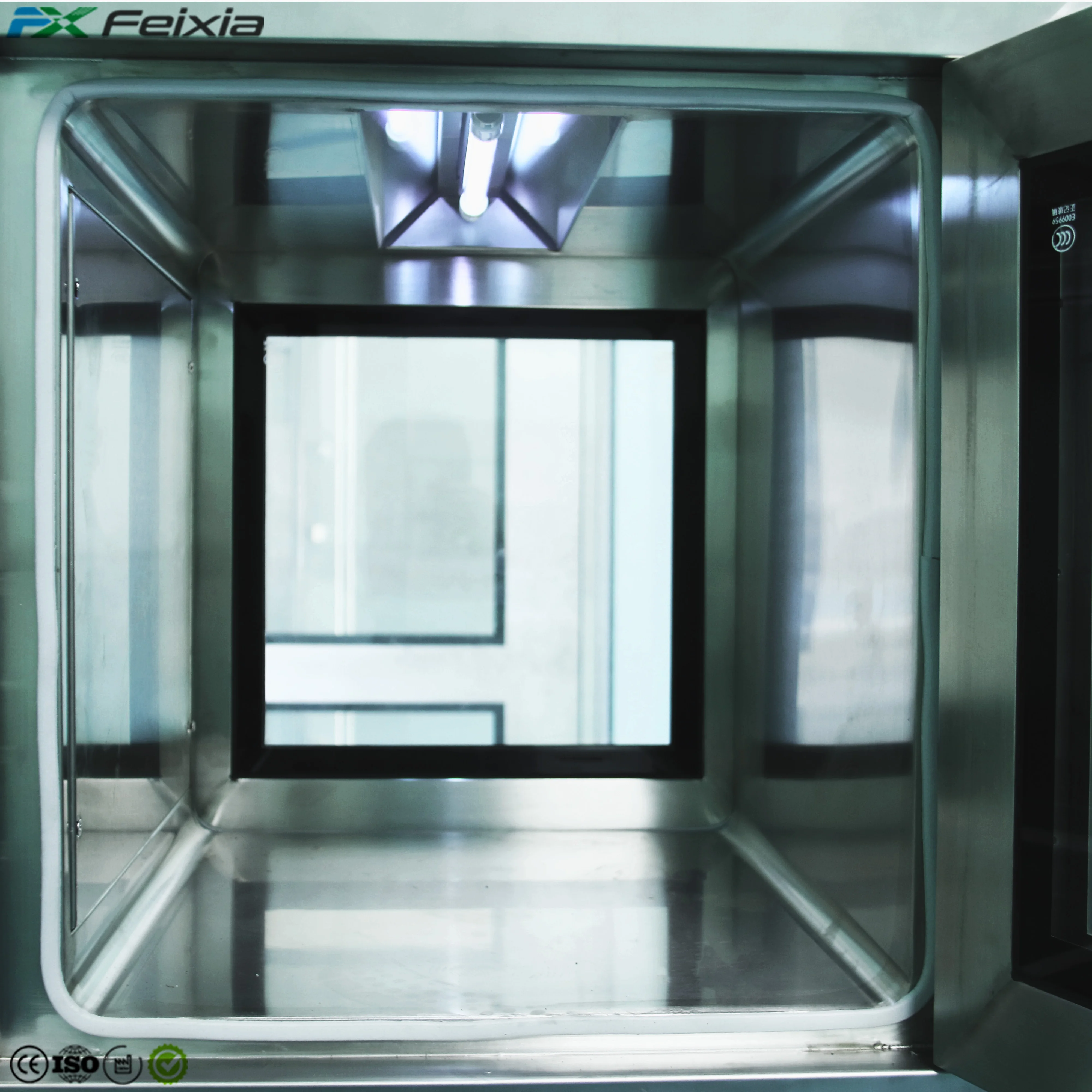 Professional Laminar Air Flow Transfer Through Window For Hospital Clean Room Active Dynam Pass Box