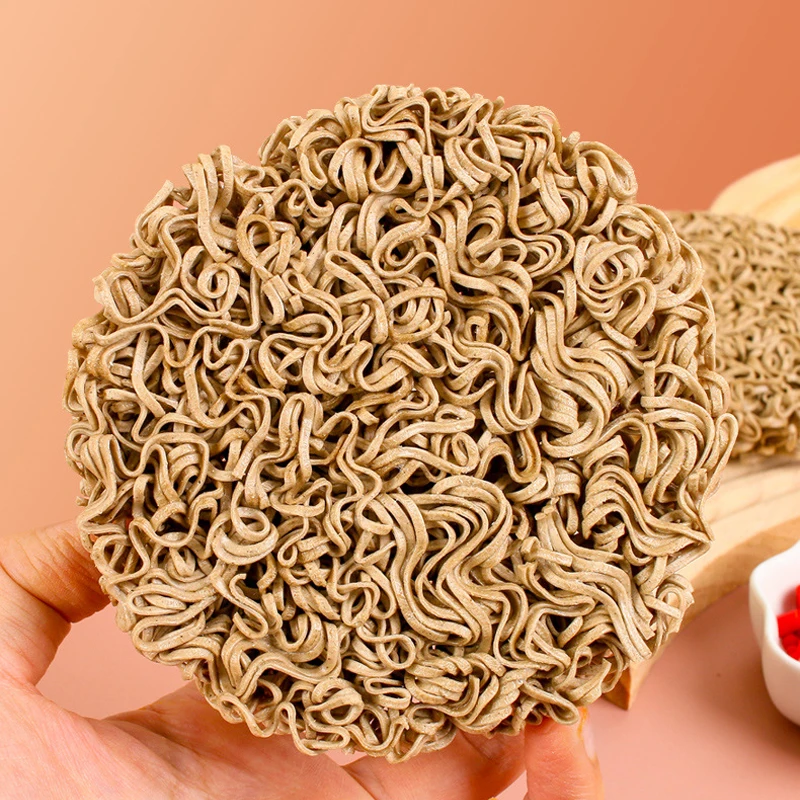 One bowl meal replacement non fried ramen turkey noodles buldak noodles buckwheat  instant cup noodles
