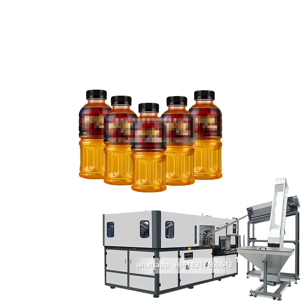 J & Ben full automatic 4 cavity pet bottle blowing machine for bottles