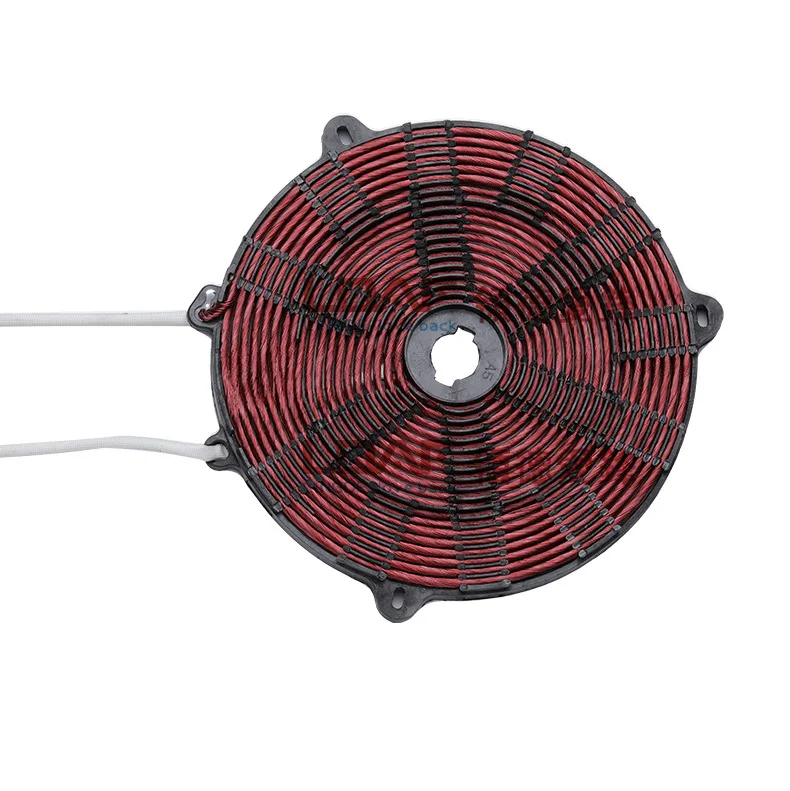 Copper coil panel for wok and induction cooker accessory induction cooker plate