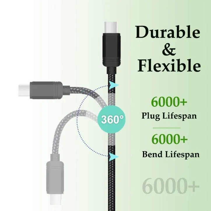  Прочный Плетеный 3а type c Быстрый кабель для samsung кабели передачи данных usb 8pin