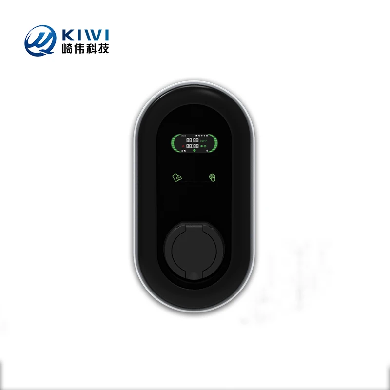 Home 220V 32A 7kW 22kW Wall Mounted AC EV Charger Station Wallbox Charging for Electric Vehicle Car