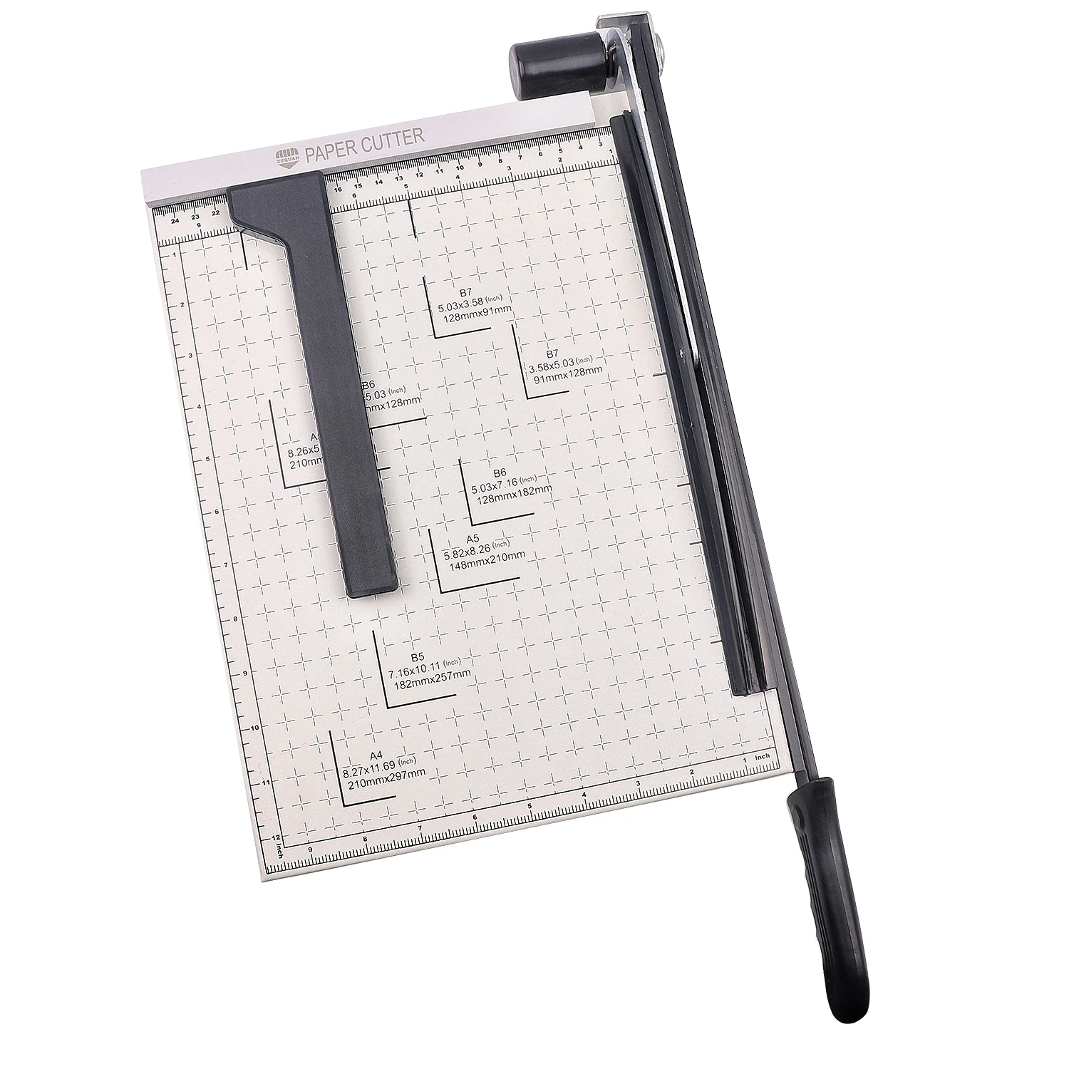 Профессиональный производитель ZEQUAN A4 настольный Гильотинный Резак для бумаги триммер офисной школы