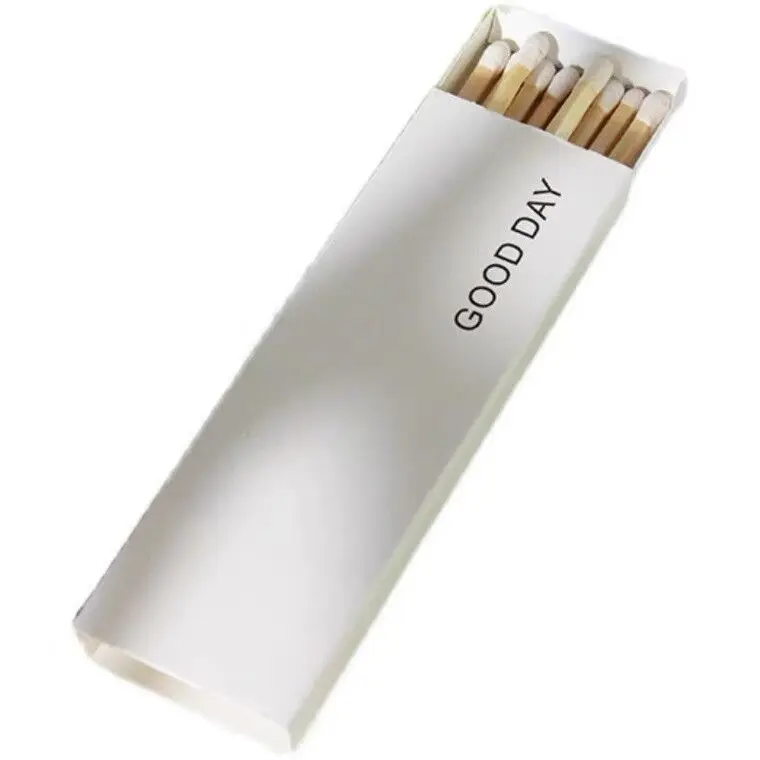 Оптовая продажа роскошные коробки для свечей с индивидуальным логотипом Подарочная пустая коробка спичек печать на заказ упаковка из фольги