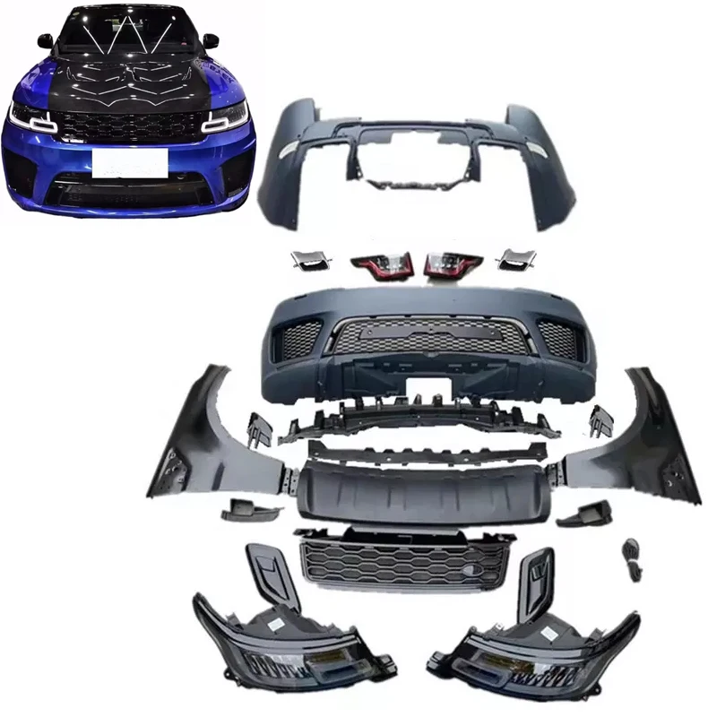 L494 SVR Performance Car Body Kit For Land Rover Range Rover Sport L494 2014-2017 Year Facelift 2021 SVR Model