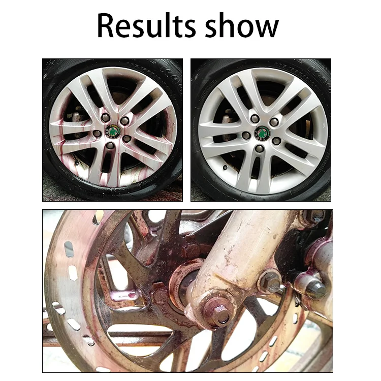 500ml Car Iron Powder Remover Sprayable Car Paint And Rim Cleaner Car Washing Beauty Cleaner