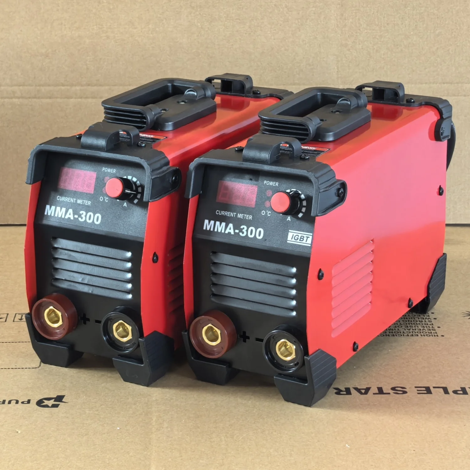 Professional manufacture mma 300 welding machine heavy duty MMA welding machine igbt inverter mma single-phase 220V