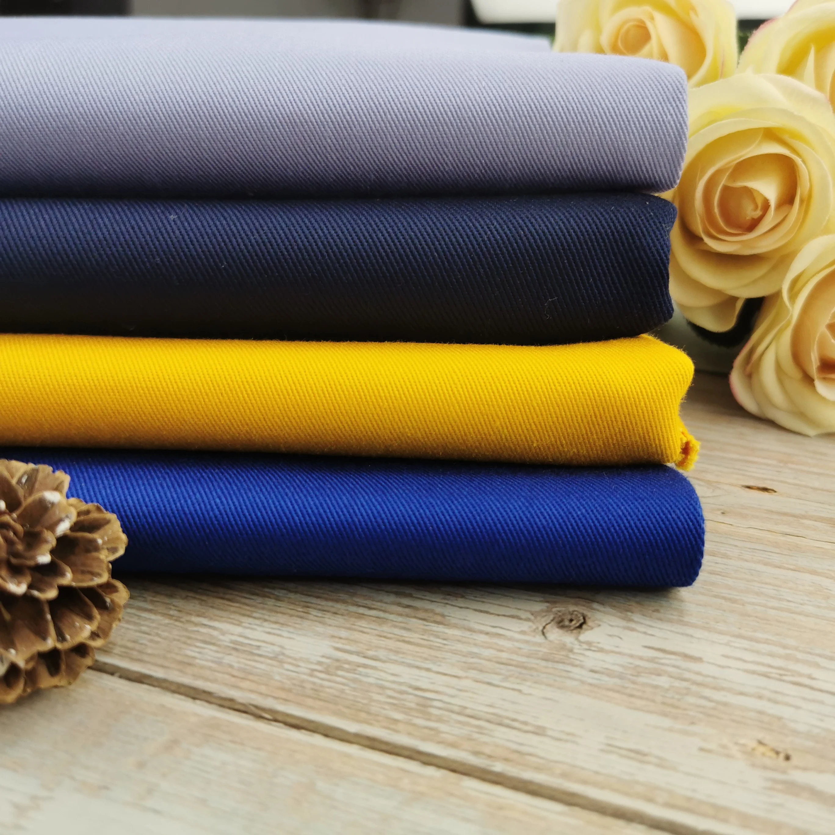 Tc 65/35 Polyester Cotton Gabardine Fabric/Twill Gabardine For Uniform