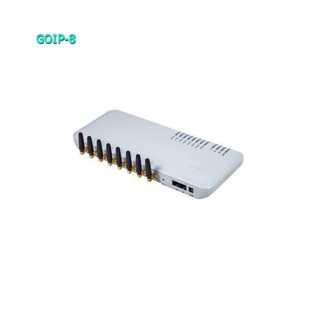 8 каналов GOIP GSM GOIP 8 портов ncli маршрутизатор для ip-телефонии