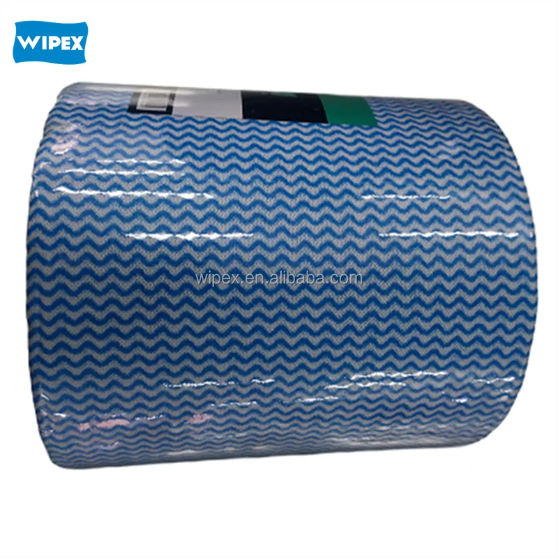 Wholesale Non Woven Jumbo Rolls Fast Food Store Cleaning Wipes Disposable Rag Cleaning Wipes In Brazil