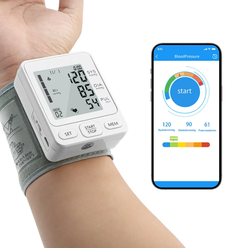 Bluetooth Intelligent Arm Blood Pressure Test Machine USB Charging Long Life Medical Device Hospital Home Blood Pressure Monitor